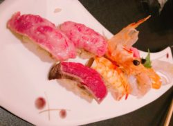 お肉のお寿司